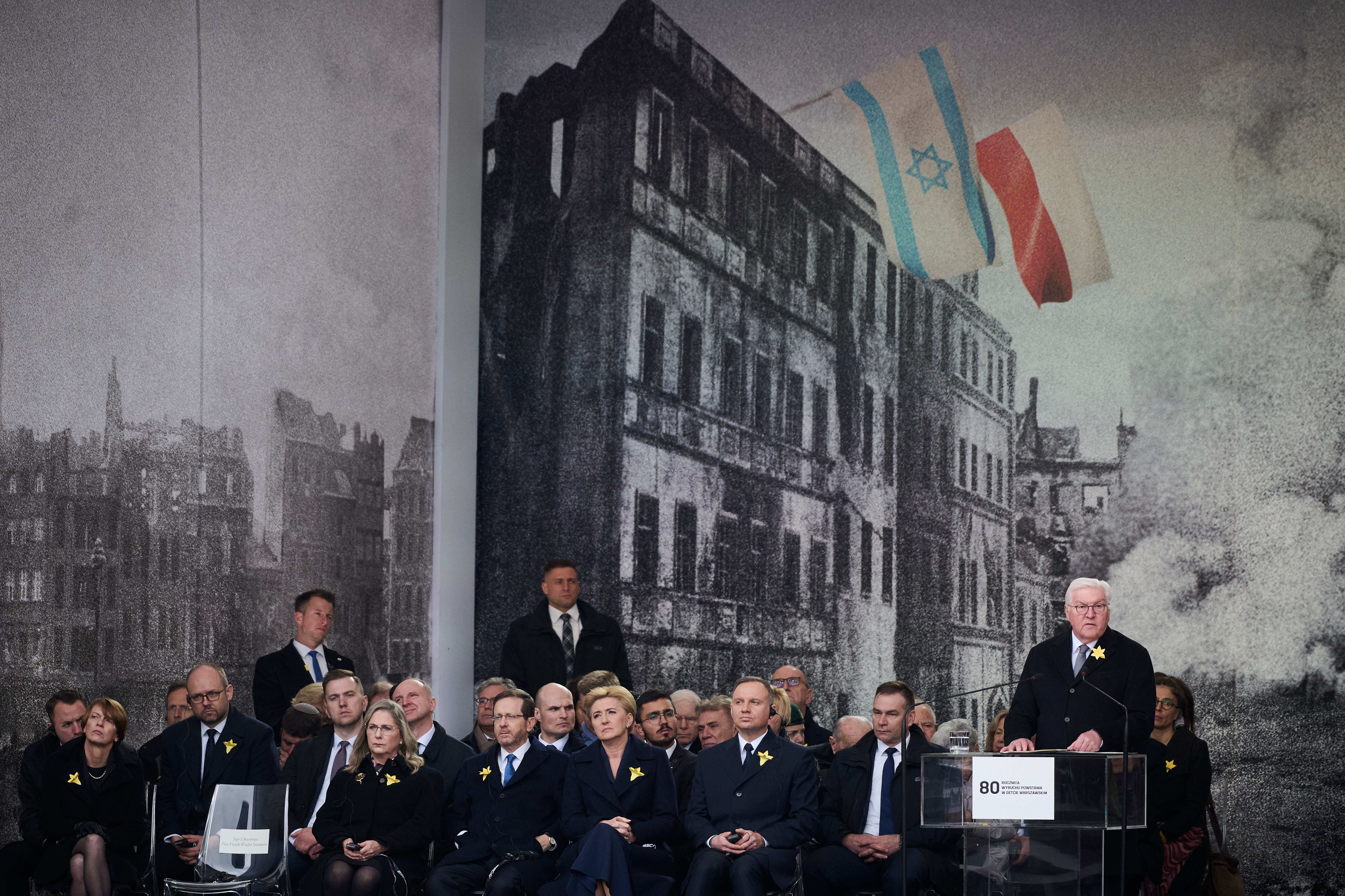 Berlin, Bundespräsident Steinmeier reist zum Gedenken an den Aufstand im Warschauer Ghetto nach Polen
