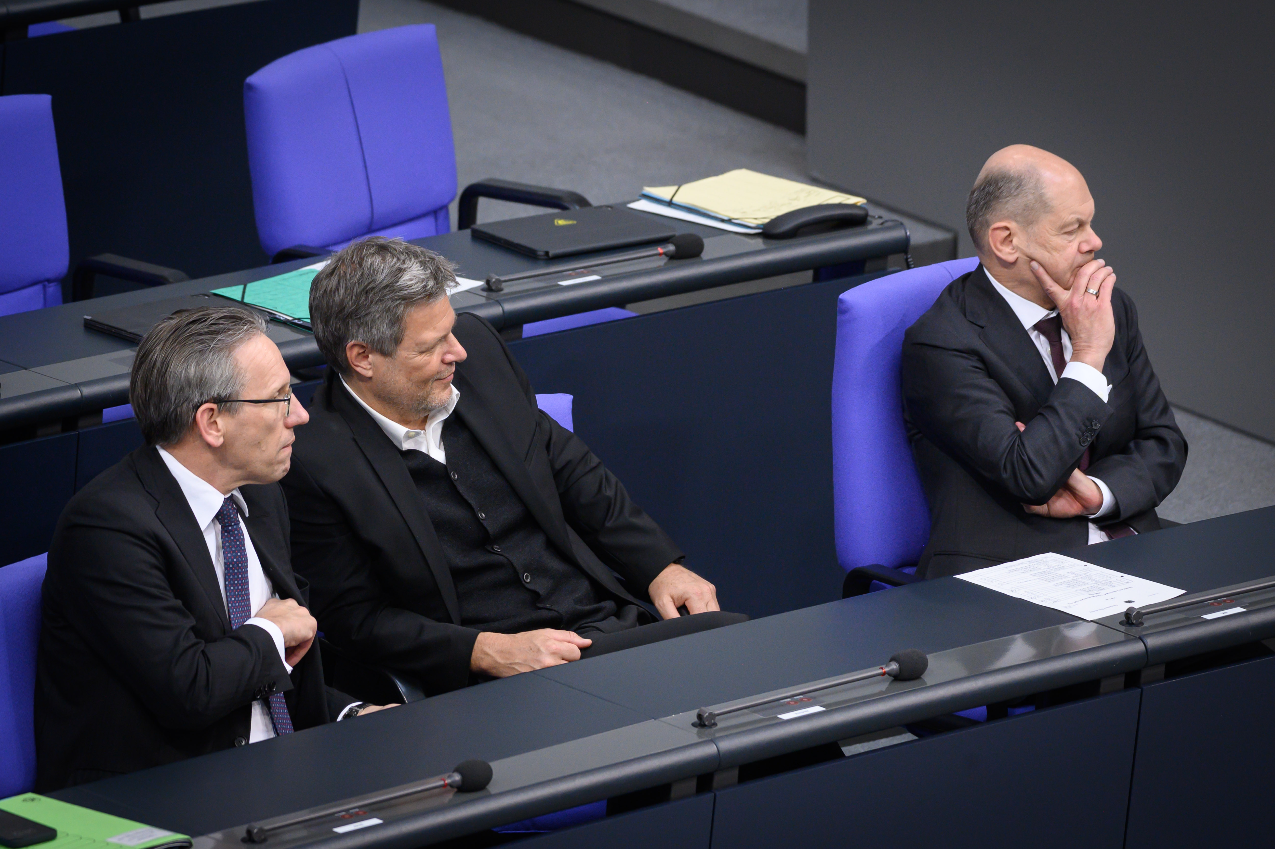 Berlin, Plenarsitzung im Bundestag