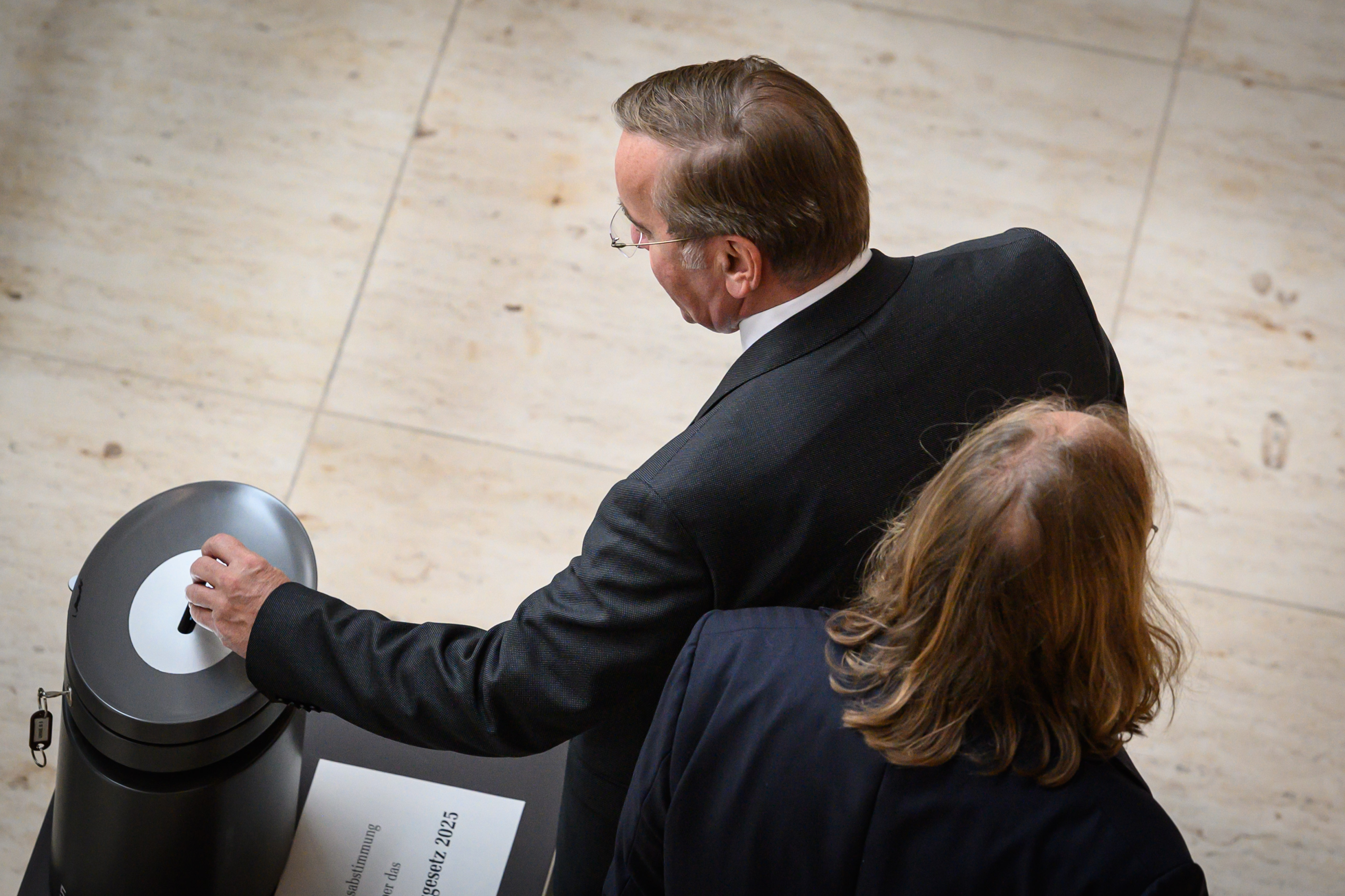 Berlin, Plenarsitzung im Bundestag